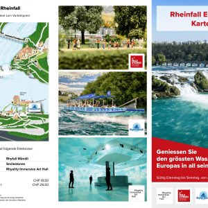Rheinfall Erlebniskarte Flyer 2022